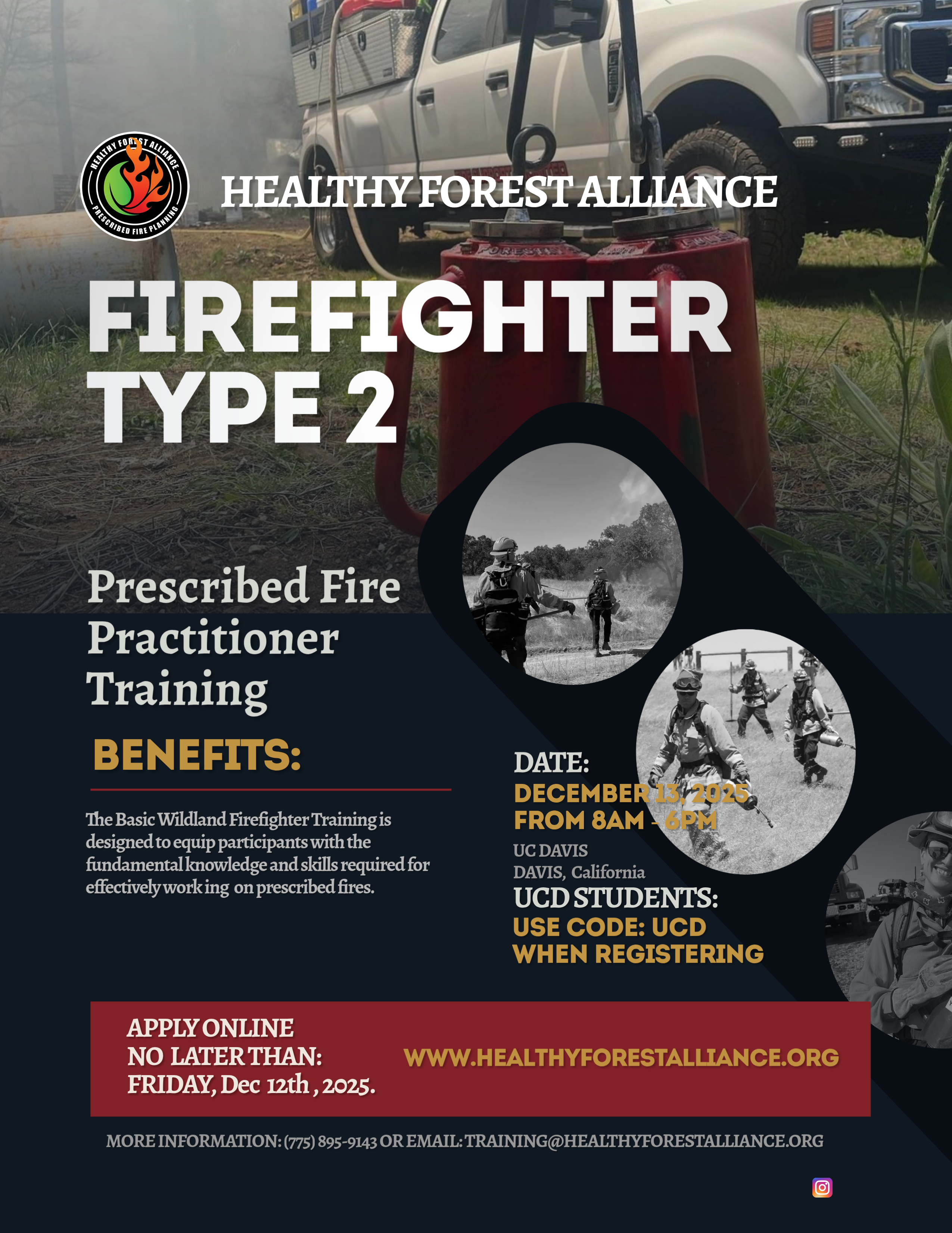 Wildland Firefighter Type 2  (Blended) - UC Davis